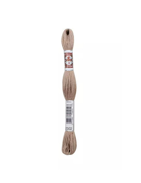 Fil Retors mat, Petit gris, 2302