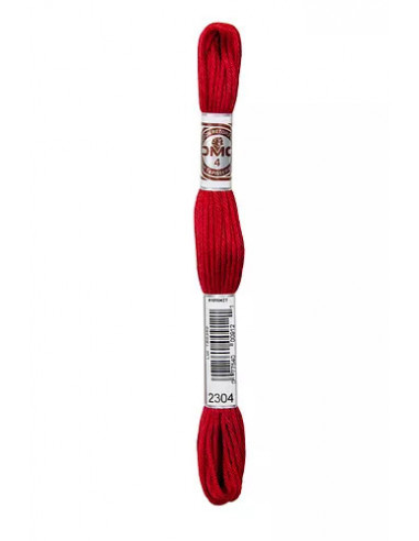 Fil Retors mat, Rouge laque de Chine, 2304