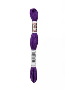 Fil à broder, Retors Mat DMC Art 89, 10 m, Violet métallique (2227)
