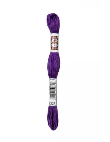 Fil à broder, Retors Mat DMC Art 89, 10 m, Violet métallique (2227)