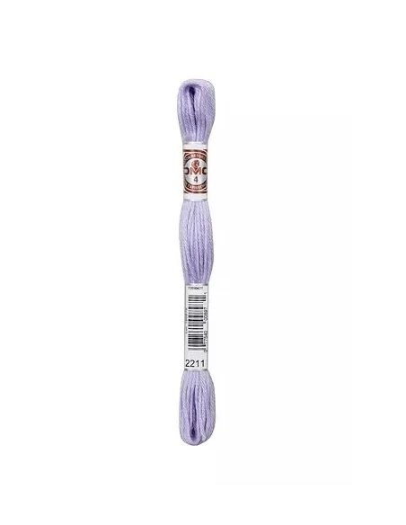 Fil à broder, Retors Mat DMC Art 89, 10 m, Violet de Parme clair nacré (2211)
