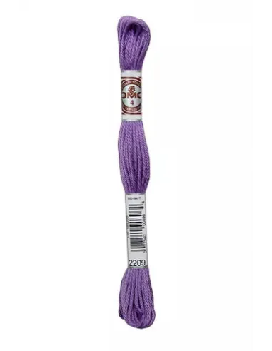 Fil à broder, Retors Mat DMC Art 89, 10 m, Lilas (2209)