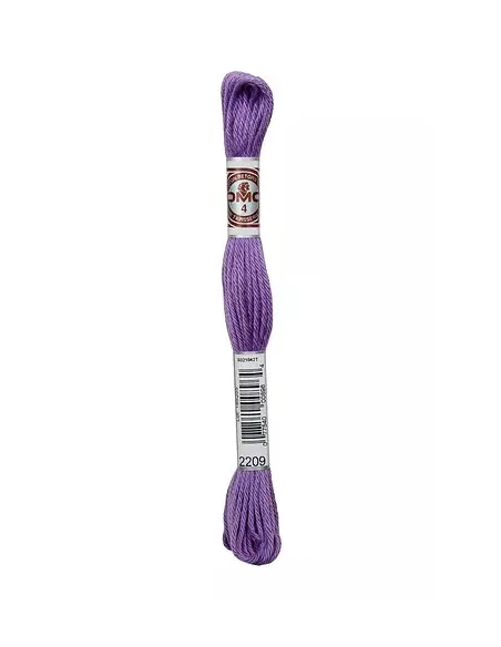 Fil à broder, Retors Mat DMC Art 89, 10 m, Lilas (2209)