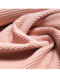 Nid d'abeille, rose 2