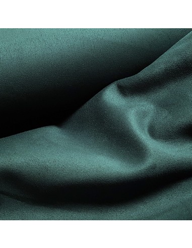 Tissu, Suédine Scuba Unie, Vert Canard, Laize 150 cm, 95% Polyester 5% Spandex 410g/ml