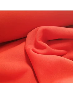 Tissu, Sweat Épais Uni, Rouge, Laize 160 cm, Coton Polyester 2