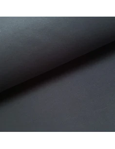 Tissu, Molleton Épais Uni, Bleu Marine, Laize 160 cm, Coton Polyester Oeko-Tex