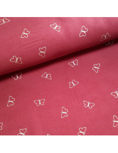 Velours milleraies, papillons