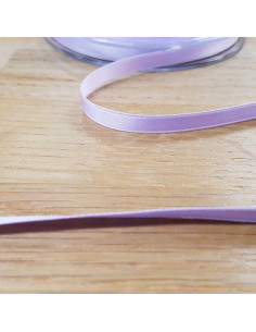 Ruban satin, 6mm, parme