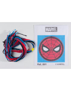 Kit canevas enfant 12x12, spiderman 2