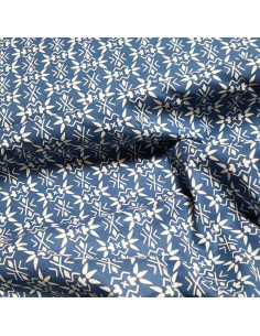 Popeline de coton, flocons 2