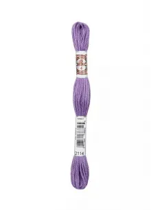 Fil à broder, Retors Mat DMC Art 89, 10 m, Améthyste violette (2114)