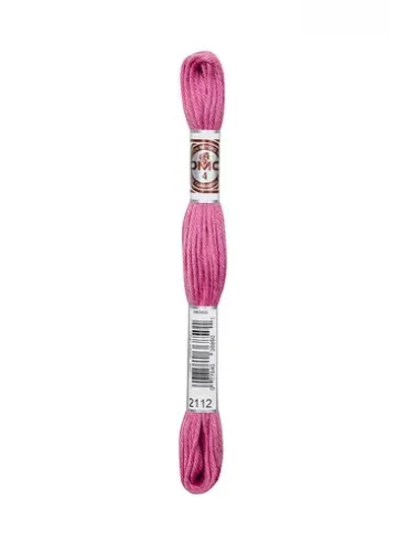 Fil à broder, Retors Mat DMC Art 89, 10 m, Rose impatience (2112)