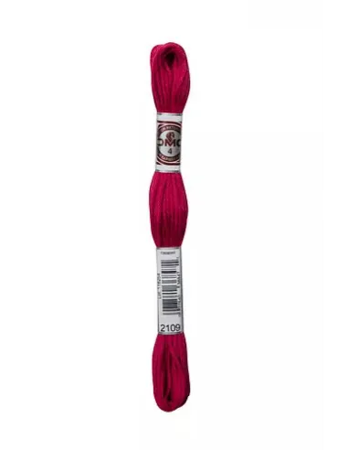Fil à broder, Retors Mat DMC Art 89, 10 m, Verveine rose (2109)