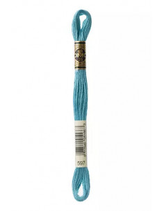 Fil à broder, Banquise bleue, 597