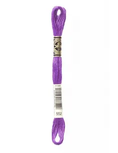 Fil à broder, Mouliné Spécial DMC Art 117, 8 m, Violette (552)