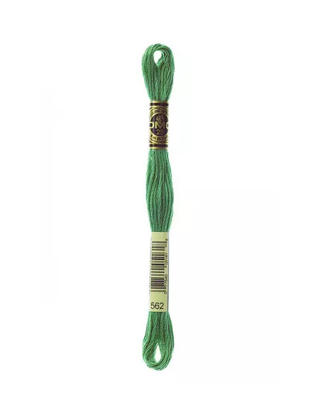 Fil à broder, Mouliné Spécial DMC Art 117, 8 m, Malachite (562)