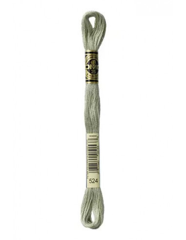 Fil à broder, Vert galet , 524