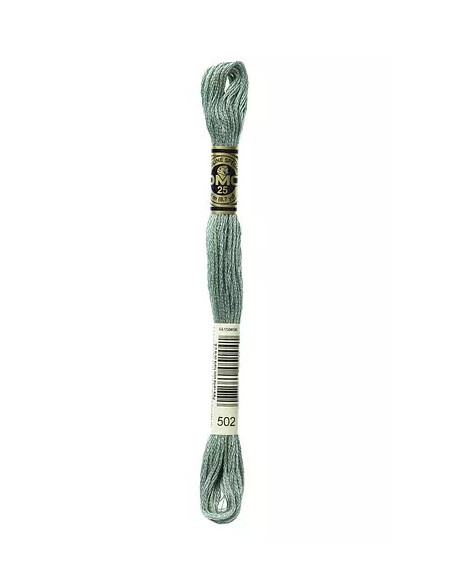 Fil à broder, Vert amande, 502