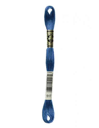 Fil à broder, Grand bleu , 517