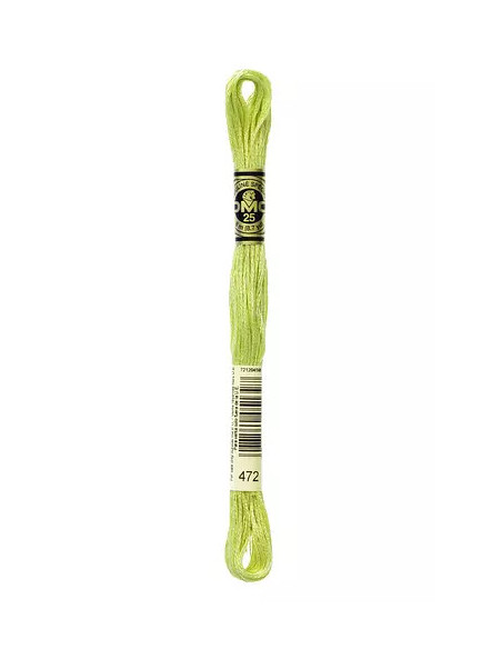 Fil à broder, Bourgeon vert , 472