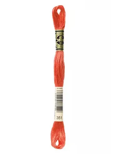 Fil à broder, Mouliné Spécial DMC Art 117, 8 m, Corail (351)