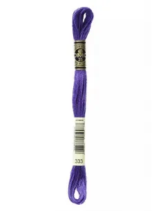 Fil à broder, Mouliné Spécial DMC Art 117, 8 m, Violet (333)