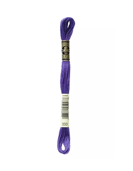 Fil à broder, Mouliné Spécial DMC Art 117, 8 m, Violet (333)