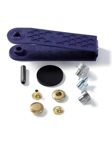 Bouton pression Anorak Prym 12 mm doré | Zephyr Tissus