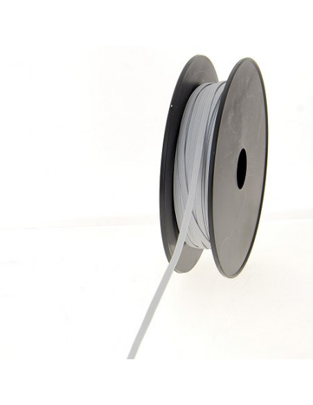 Élastique tressé, 6mm, blanc