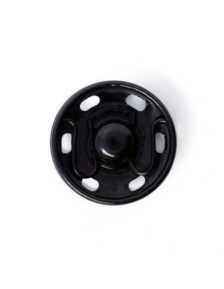 Boutons pression à coudre, 21mm, noir