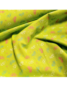 Popeline de coton, vélos 2