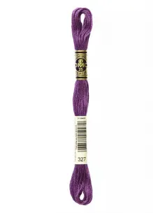 Fil à broder, Mouliné Spécial DMC Art 117, 8 m, Violet foncé (327)