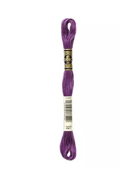 Fil à broder, Mouliné Spécial DMC Art 117, 8 m, Violet foncé (327)