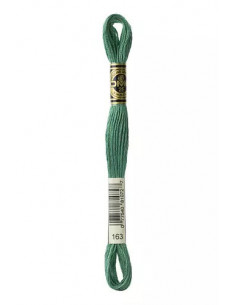 Fil à broder,Vert eucalyptus, 163