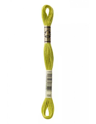 Fil à broder, Vert absinthe,166