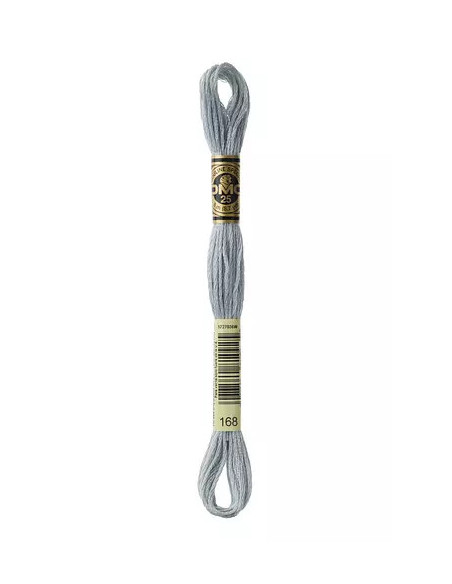 Fil à broder, Souris de ville gris métallisé, 168