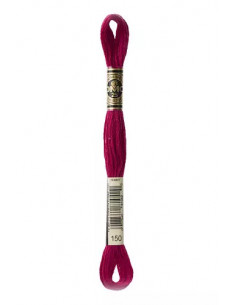 Fil à broder, Mouliné Spécial DMC Art 117, 100% Coton à longues fibres, double mercerisation, 8 m, Coloris au choix