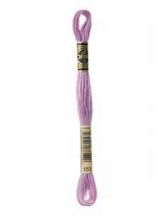 Fil à broder, Mouliné Spécial DMC Art 117, 8 m, Lilas rose (153)