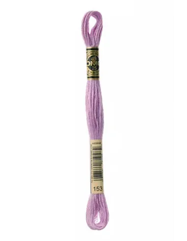 Fil à broder, Mouliné Spécial DMC Art 117, 8 m, Lilas rose (153)