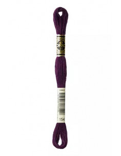 Fil à broder, Prune , 154