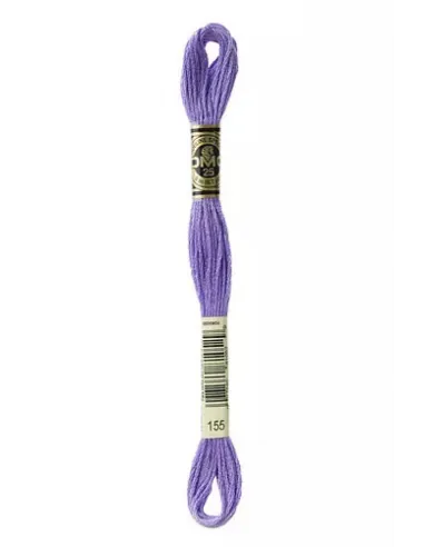 Fil à broder, Mouliné Spécial DMC Art 117, 8 m, Mauve métallique (155)