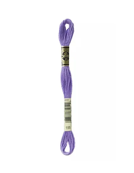 Fil à broder, Mouliné Spécial DMC Art 117, 8 m, Mauve métallique (155)