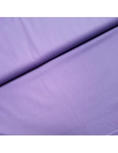 Tissu, Popeline de Coton Unie, Violet Intense, Laize 150 cm, 100% Coton 195g/m²