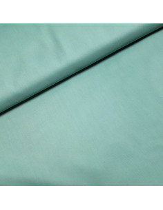 Popeline de coton unie, vert menthe