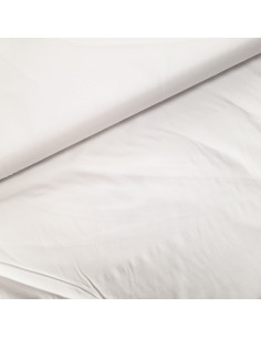 Viscose unie stretch, blanc