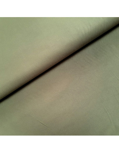 Tissu, Viscose Unie Stretch, Kaki, Laize 140 cm, 97% Viscose 3% Elasthanne