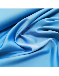 Tissu, Microfibre Royal Micro Satin, Bleu, Laize 146 cm, 100% Polyester 2