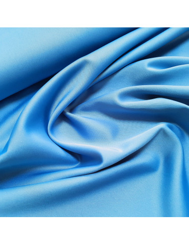 Tissu, Microfibre Royal Micro Satin, Bleu, Laize 146 cm, 100% Polyester