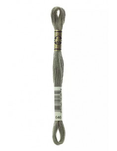 Fil à broder, Fumée grise, 646